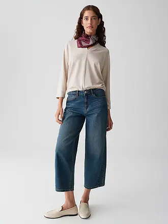 OPUS | Nombre del producto: Jersey SLUTO
Marca: OPUS
Color: beige
Categorías: Moda, Mujer

Largo de manga: Manga 3/4
Escote: Cuello en V
Material: Viscosa, Poliéster / Poliamida, Elástico
Diseño: Liso
Corte (Prendas superiores): Suelto
Estilo: Pure | beige